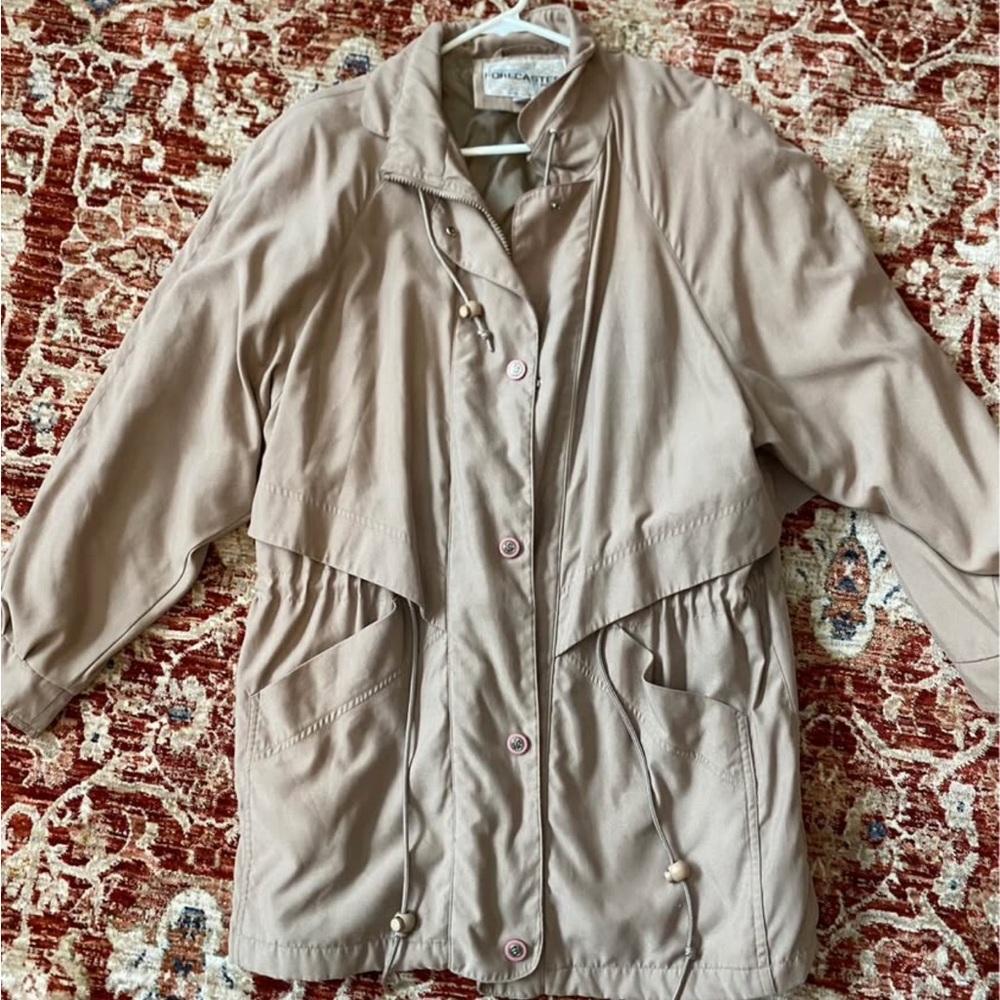 Vintage Beige Lancaster Women's Jacket M Granny Vibes Core